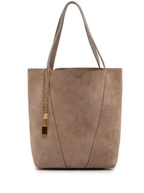 2002-2026 Medium Suede Spin tote bag by CHLOE 