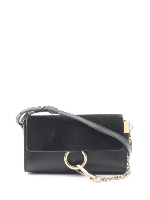 2010-2025 Mini Calfskin and Suede Faye Chain crossbody bag by CHLOE 