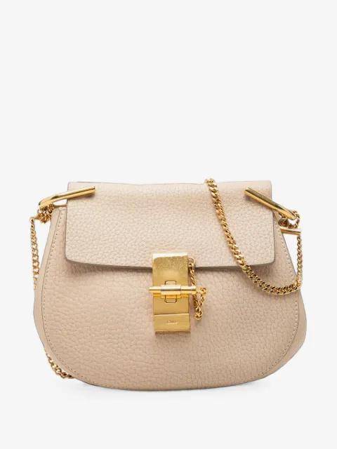 2015 Mini Grained Lambskin Drew crossbody bag by CHLOE 