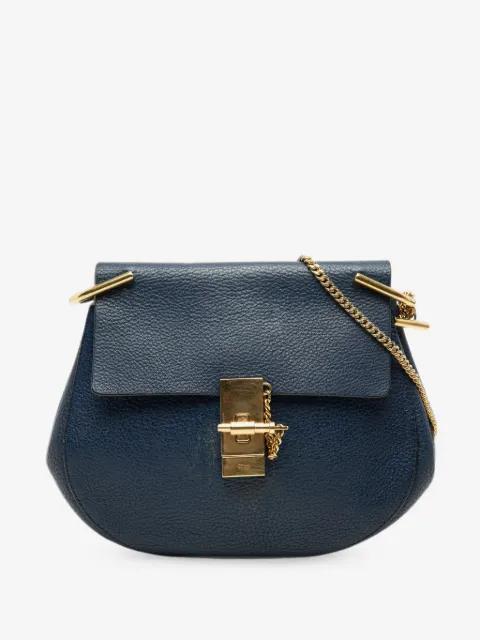 2015 Small Leather Drew crossbody bag by CHLOE 