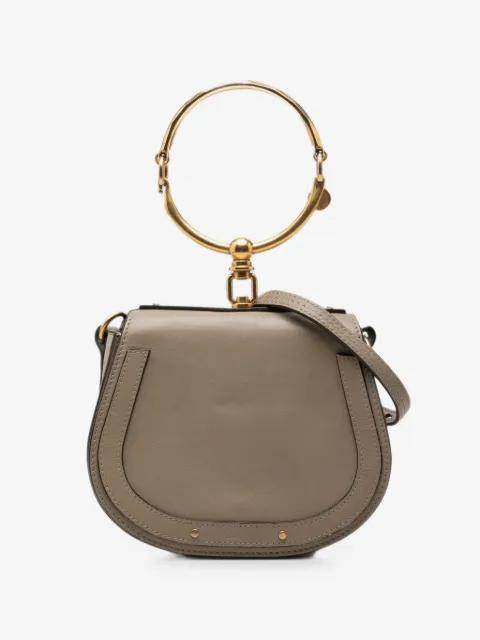 2018 Small Leather Nile Bracelet satchel by CHLOE 
