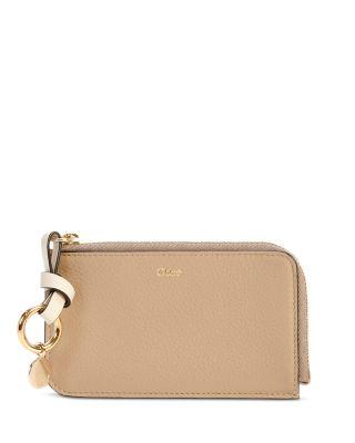 Alphabet Small Leather Coin Purse by CHLOE
