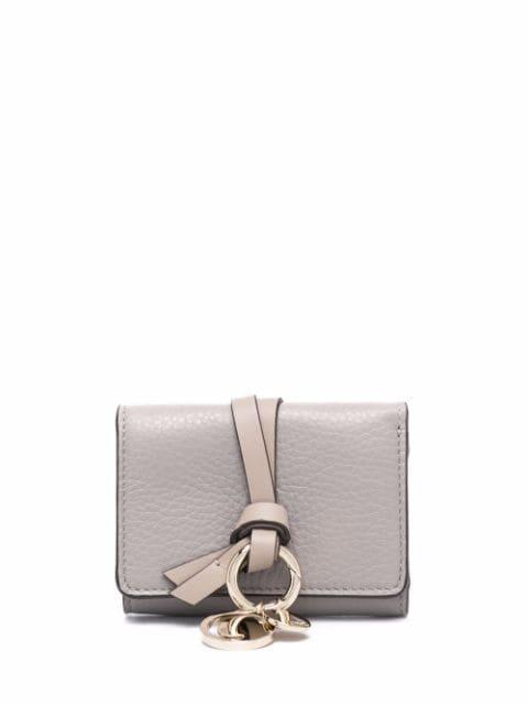 Alphabet tri-fold wallet by CHLOE