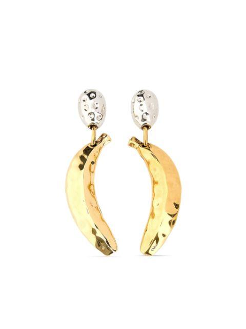Banana earrings by CHLOE