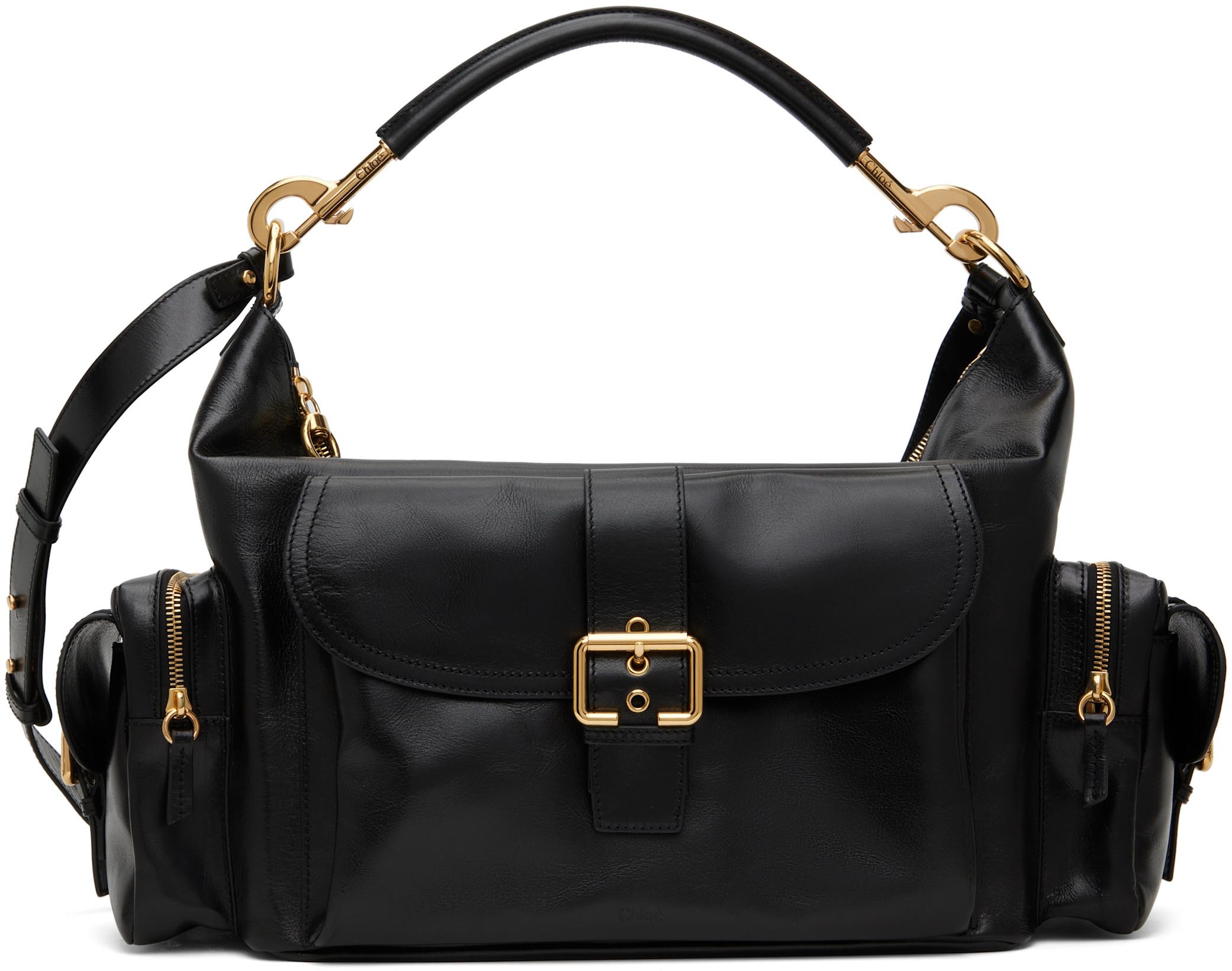 Black Large Camera Bag by CHLOE