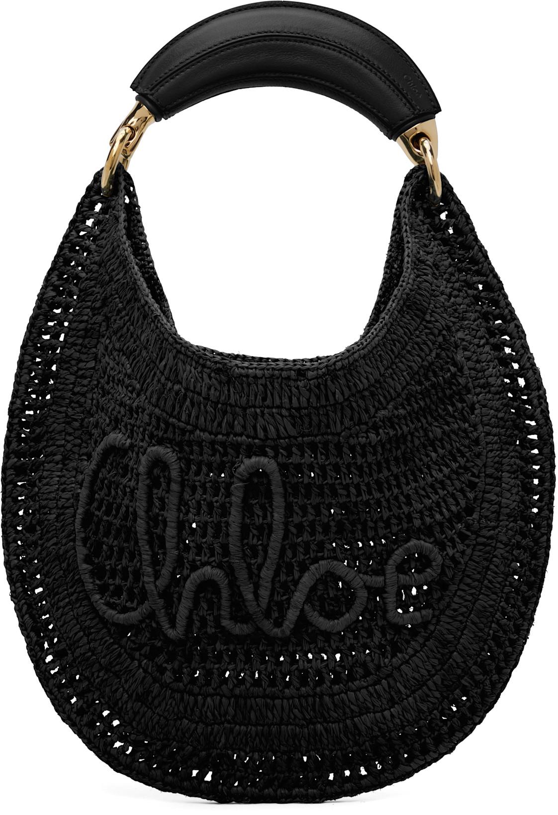 Black Made For A Woman Edition Summer Banana Bag by CHLOE