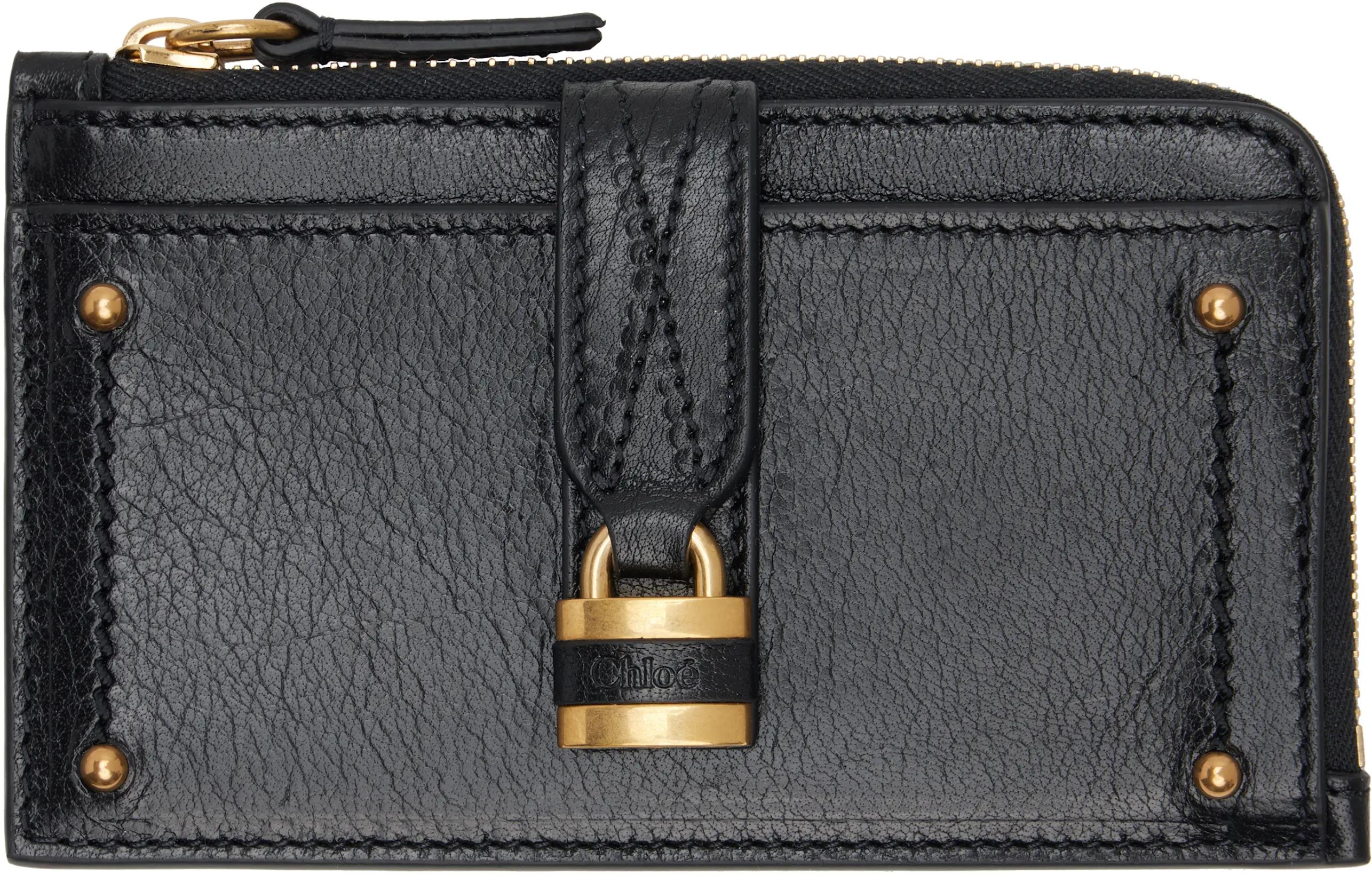Black Small Paddington Card Holder by CHLOE