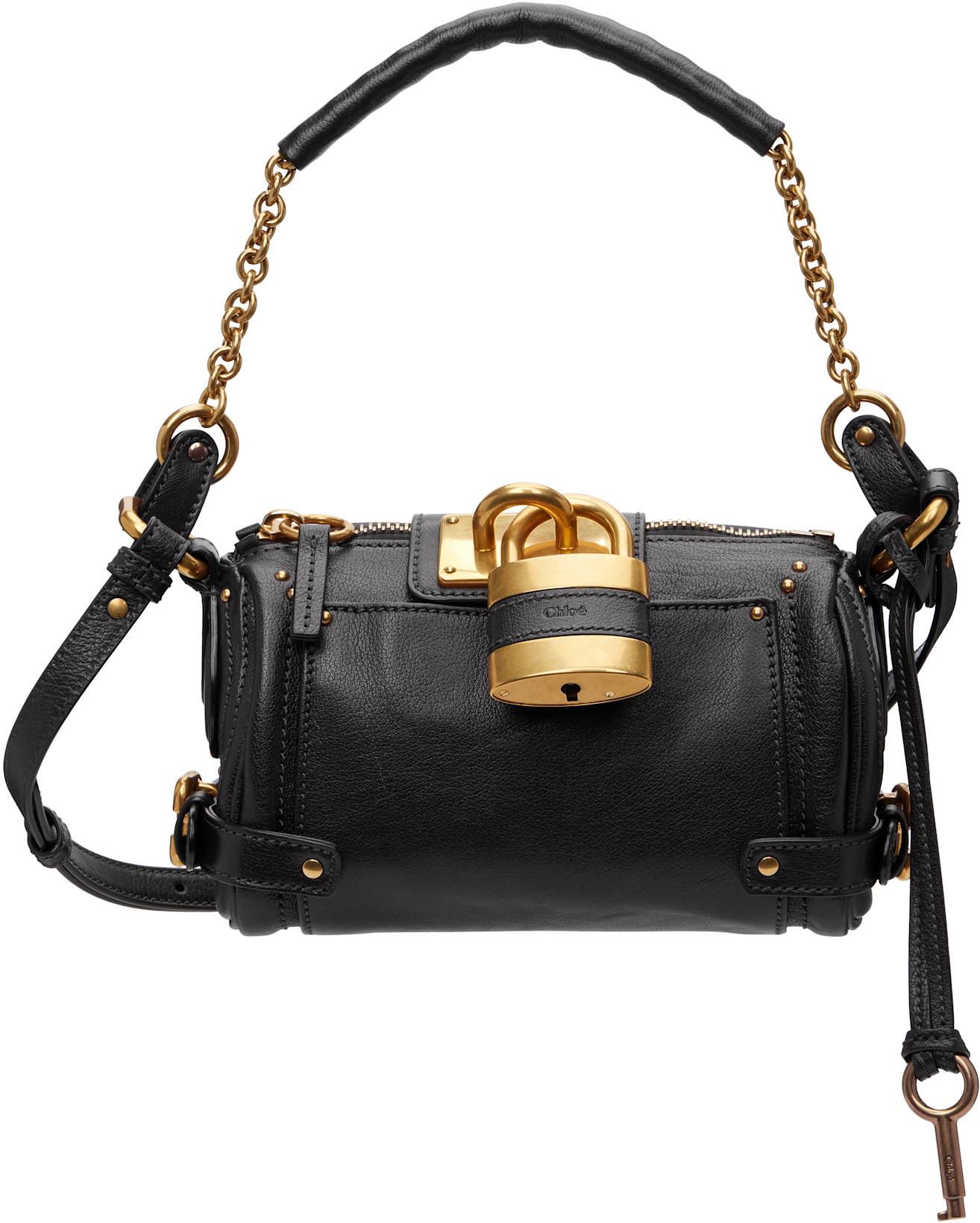 Black Small Paddington Chain Bag by CHLOE
