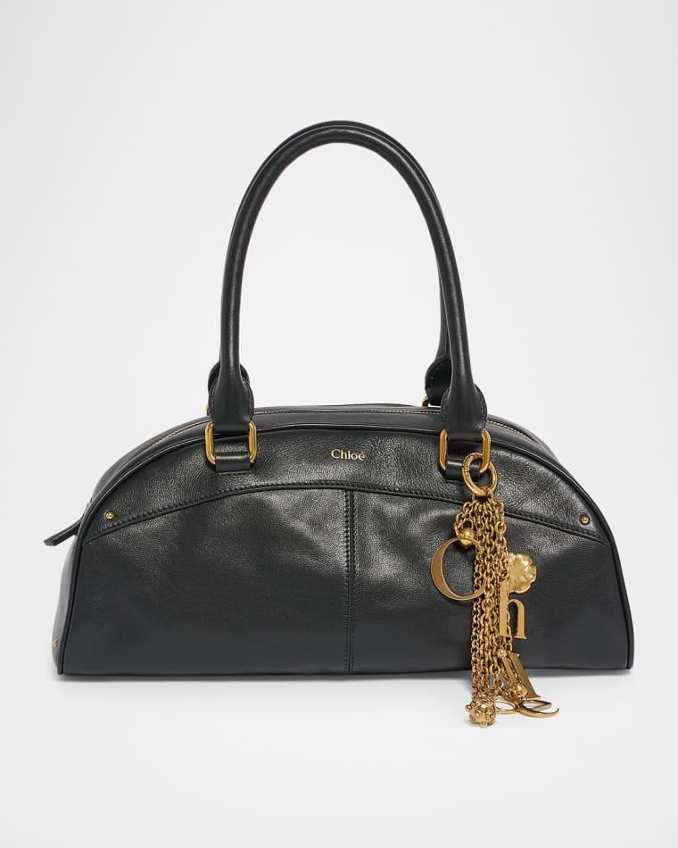 Bowling Shoulder Bag in Leather by CHLOE