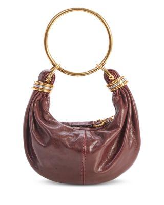Bracelet Mini Leather Hobo Bag by CHLOE