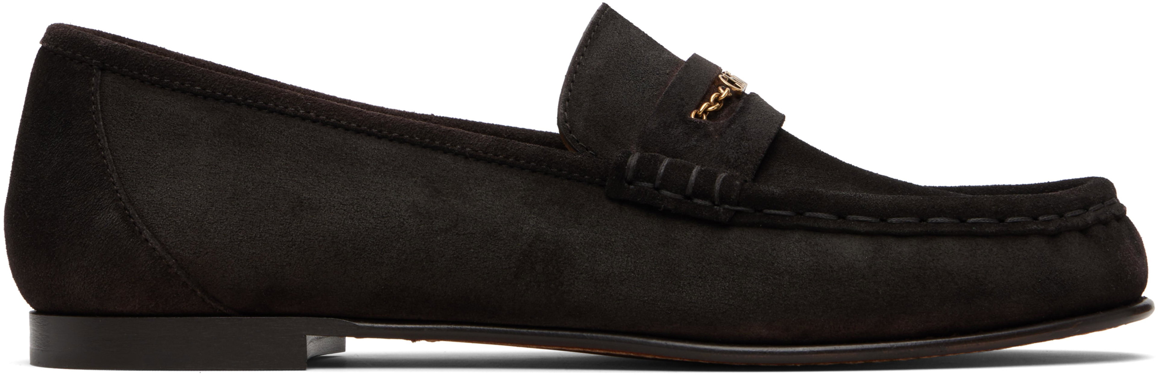 Brown 'Chloé' Loafers by CHLOE