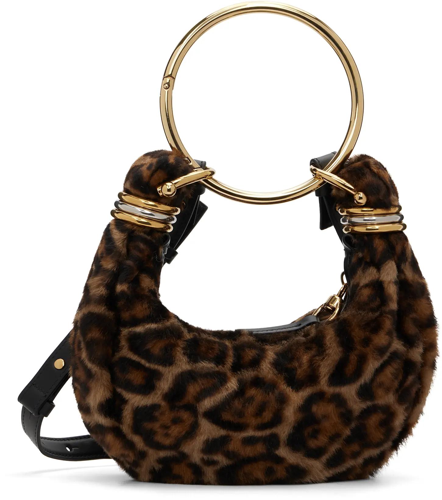 Brown Mini Bracelet Bag by CHLOE