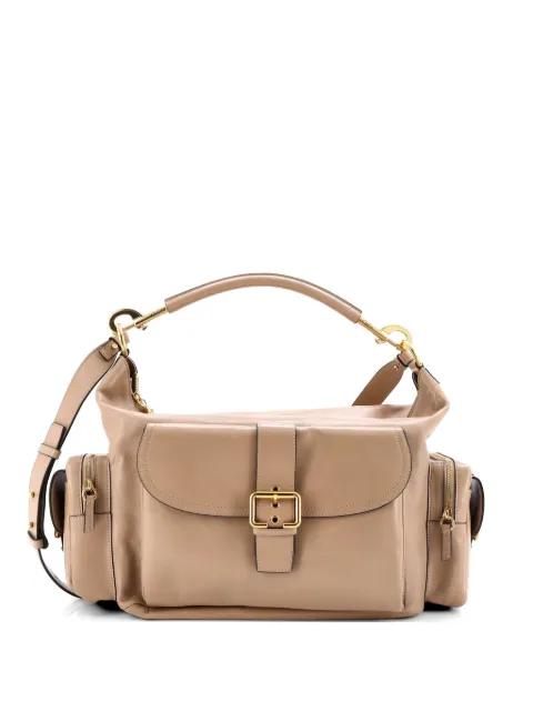 Camera Leather Large shoulder bag by CHLOE 