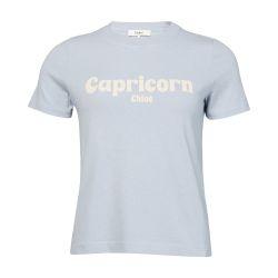 Capricorn print t-shirt by CHLOE