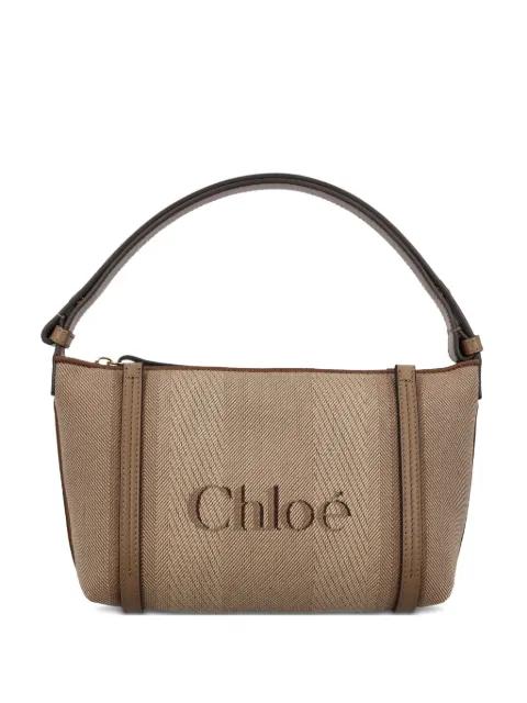 Carry logo-embossed tote bag by CHLOE