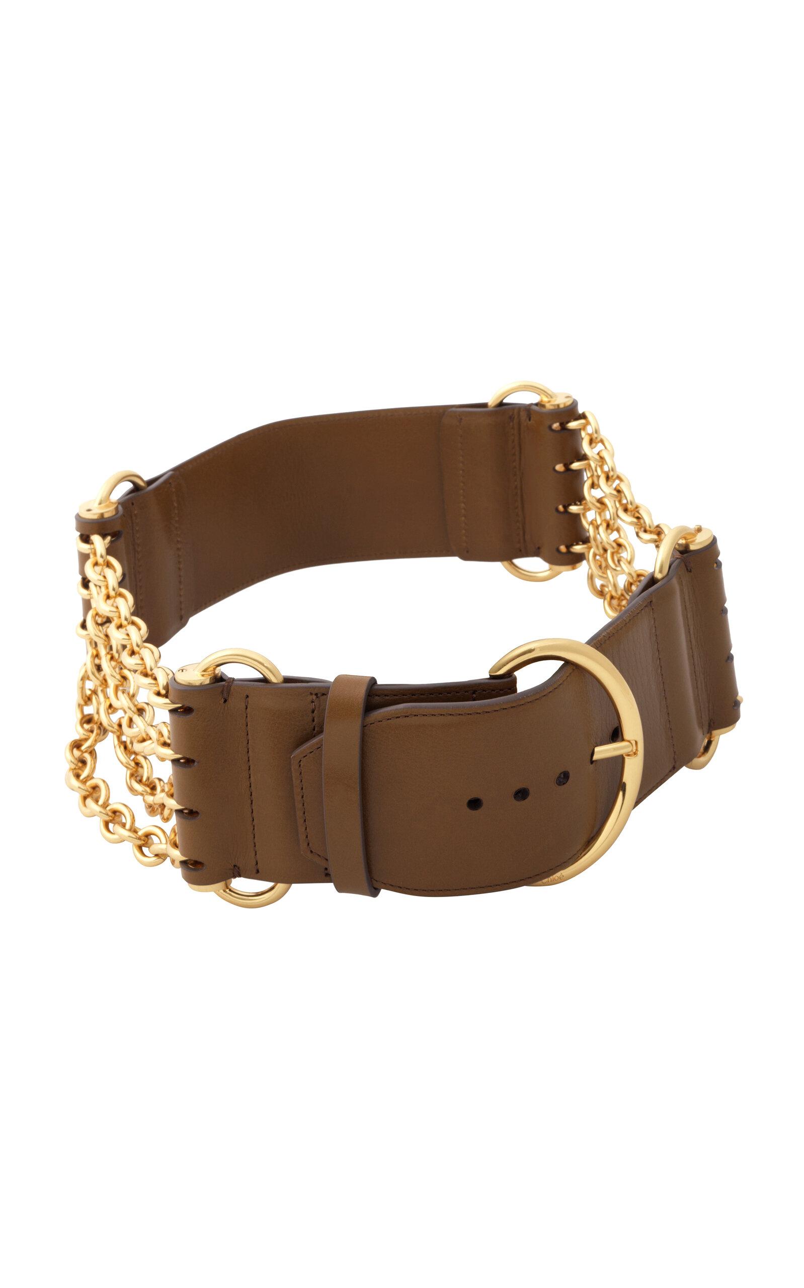 Chloé Chloé Camera Leather Belt - Moda Operandi by CHLOE