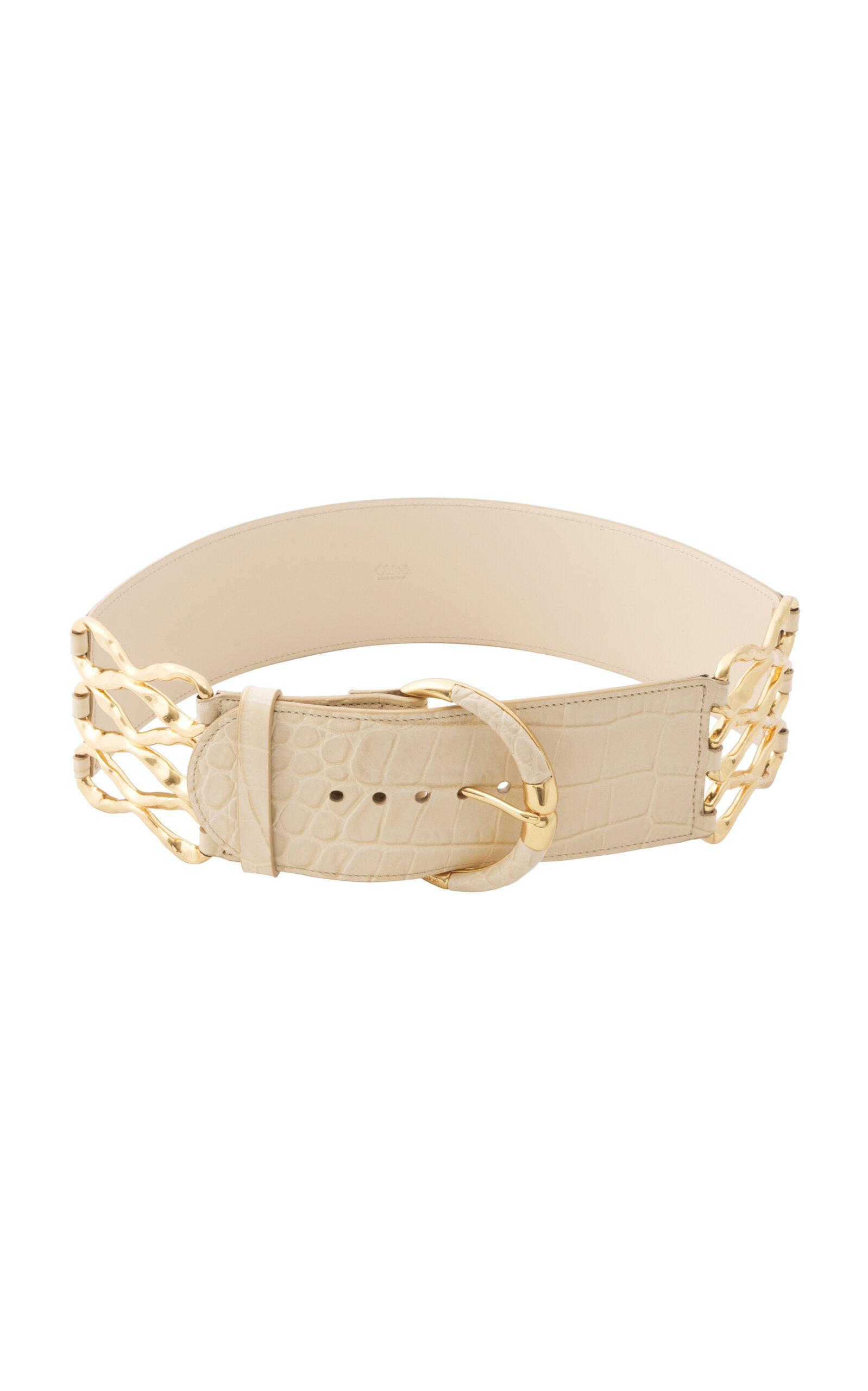 Chloé Chloé Camera Leather Belt - Moda Operandi by CHLOE