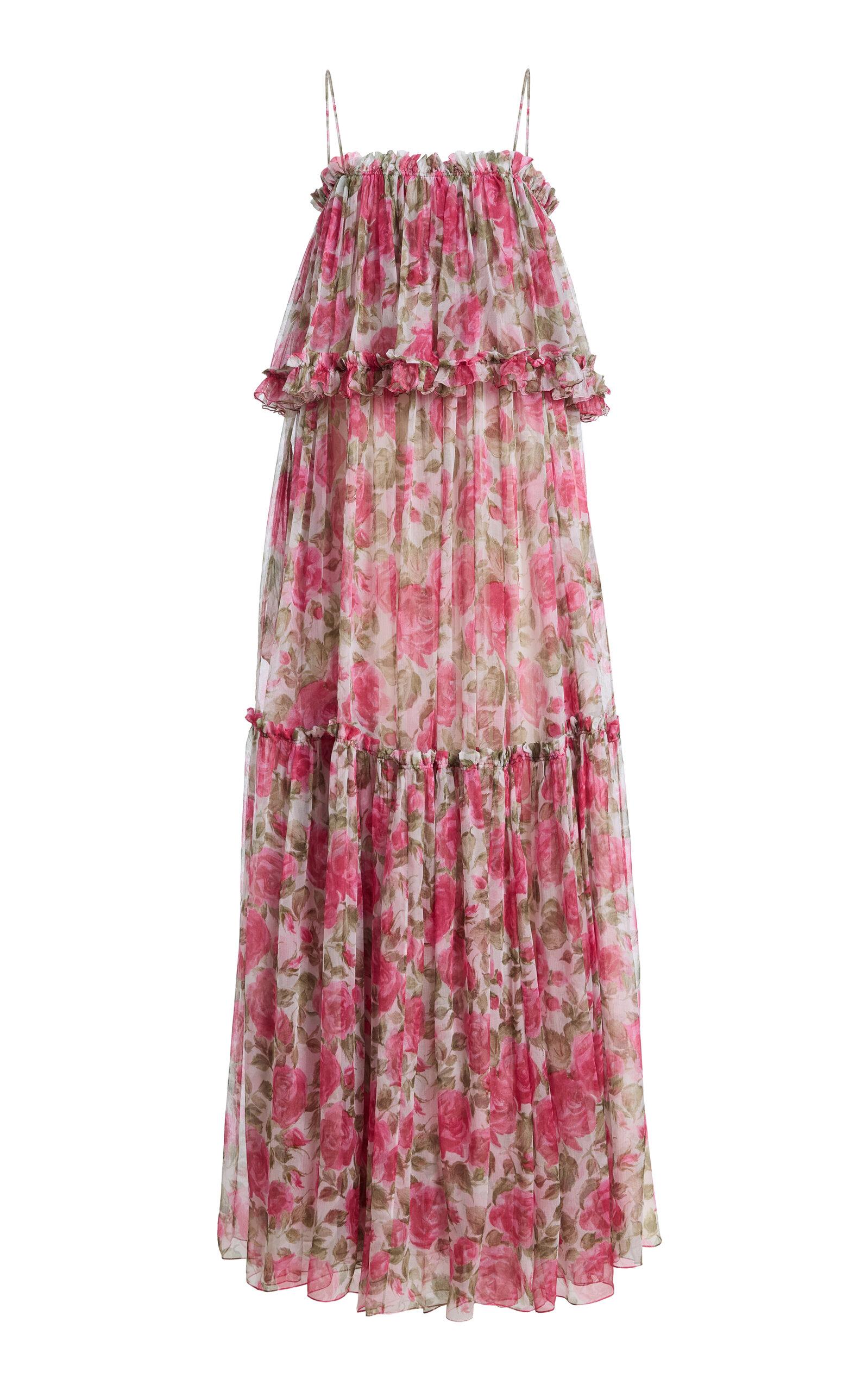 Chloé Floral-Print Silk Maxi Dress - Moda Operandi by CHLOE