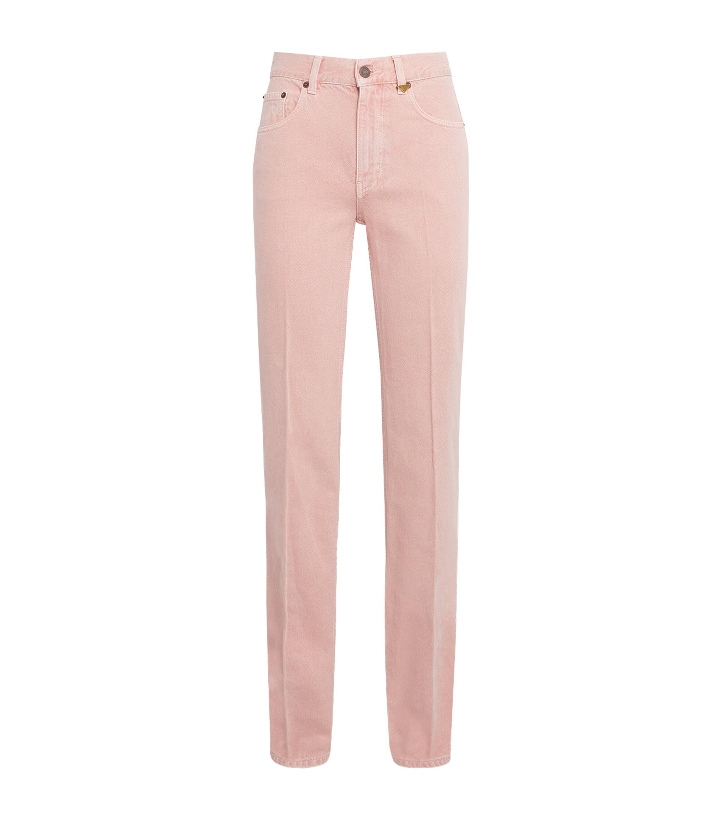 Chloé Garment-Dyed Straight Jeans by CHLOE