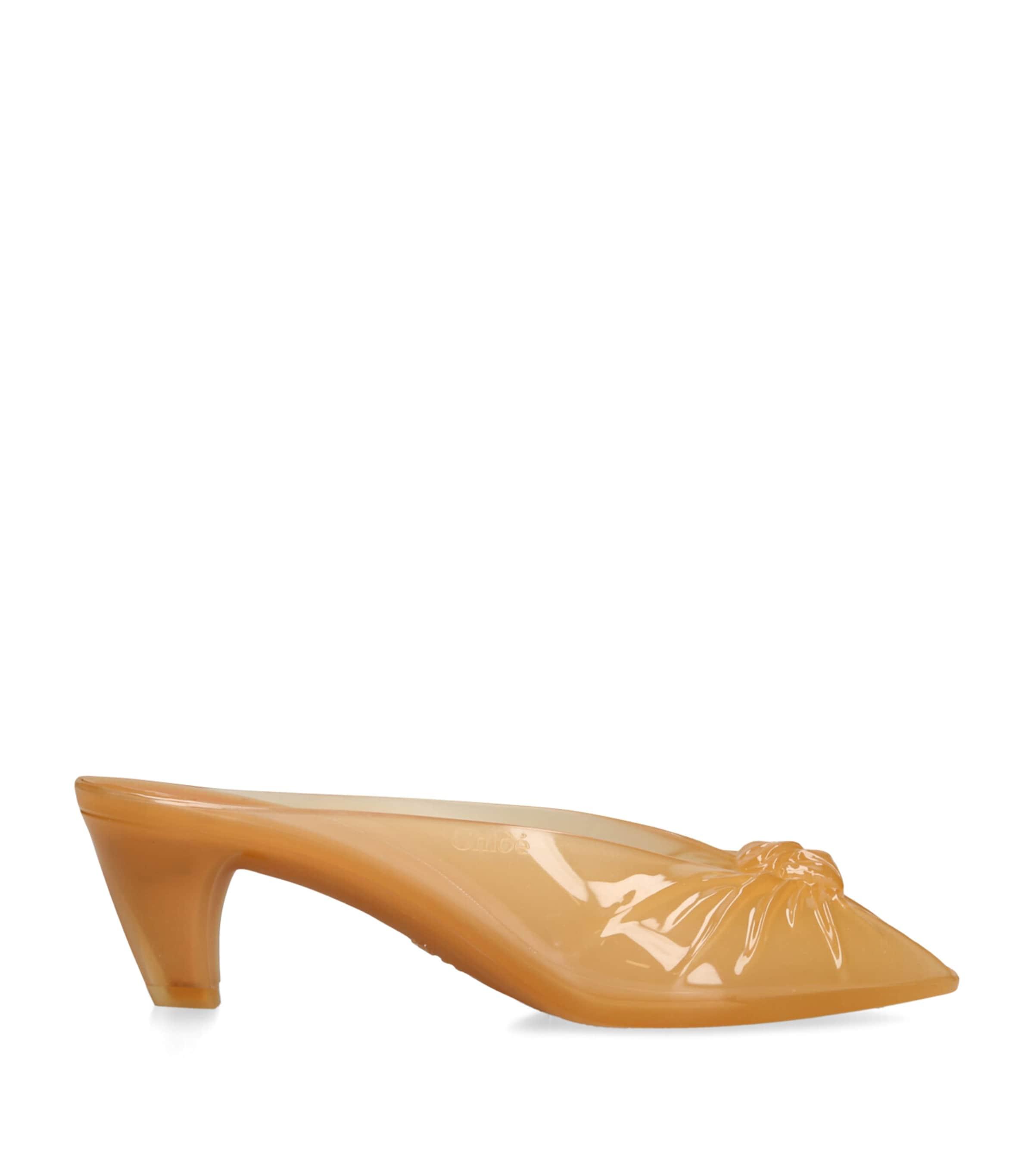 Chloé Jelly Heeled Mules 30 by CHLOE
