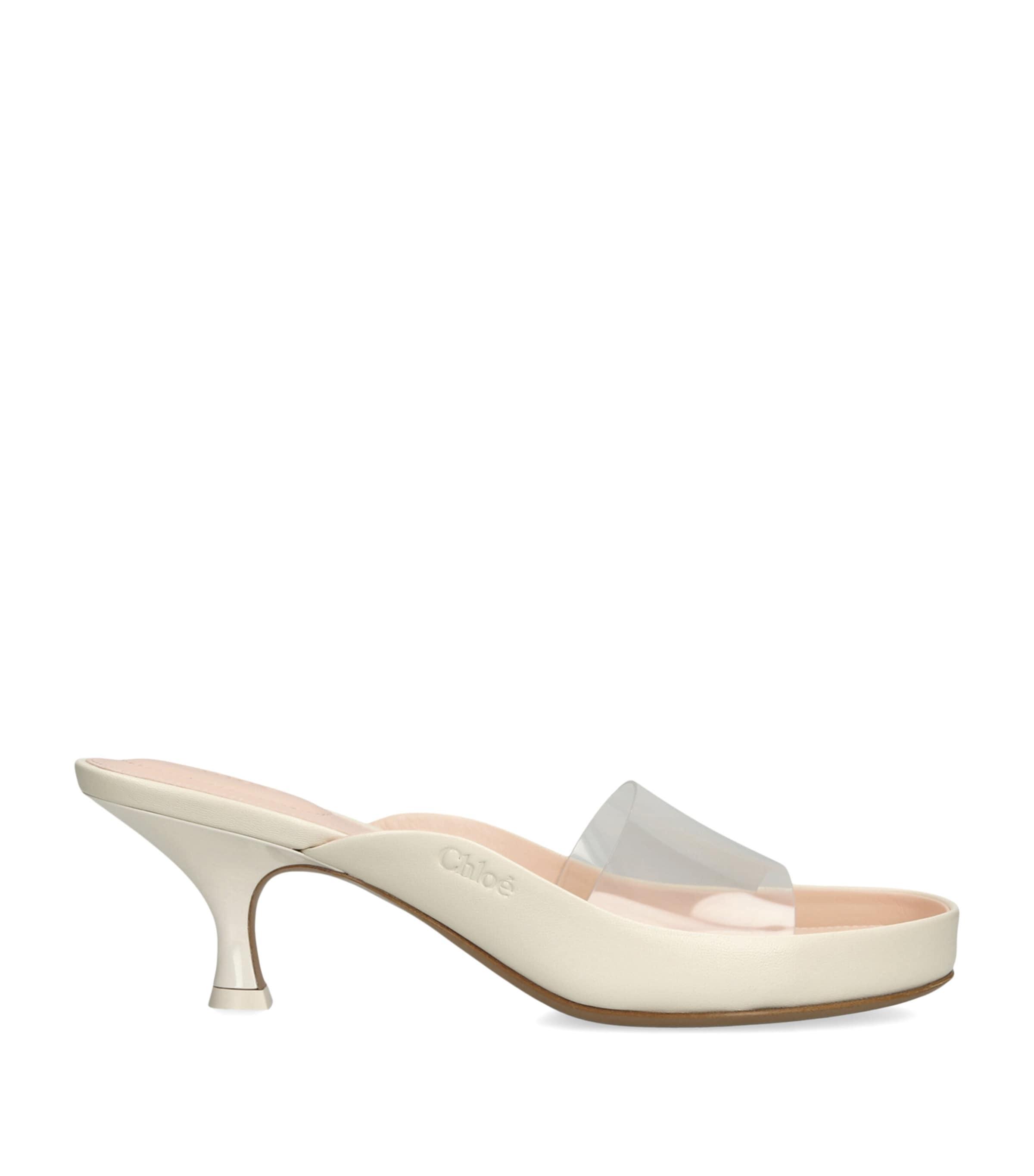 Chloé Junie Heeled Mules 60 by CHLOE