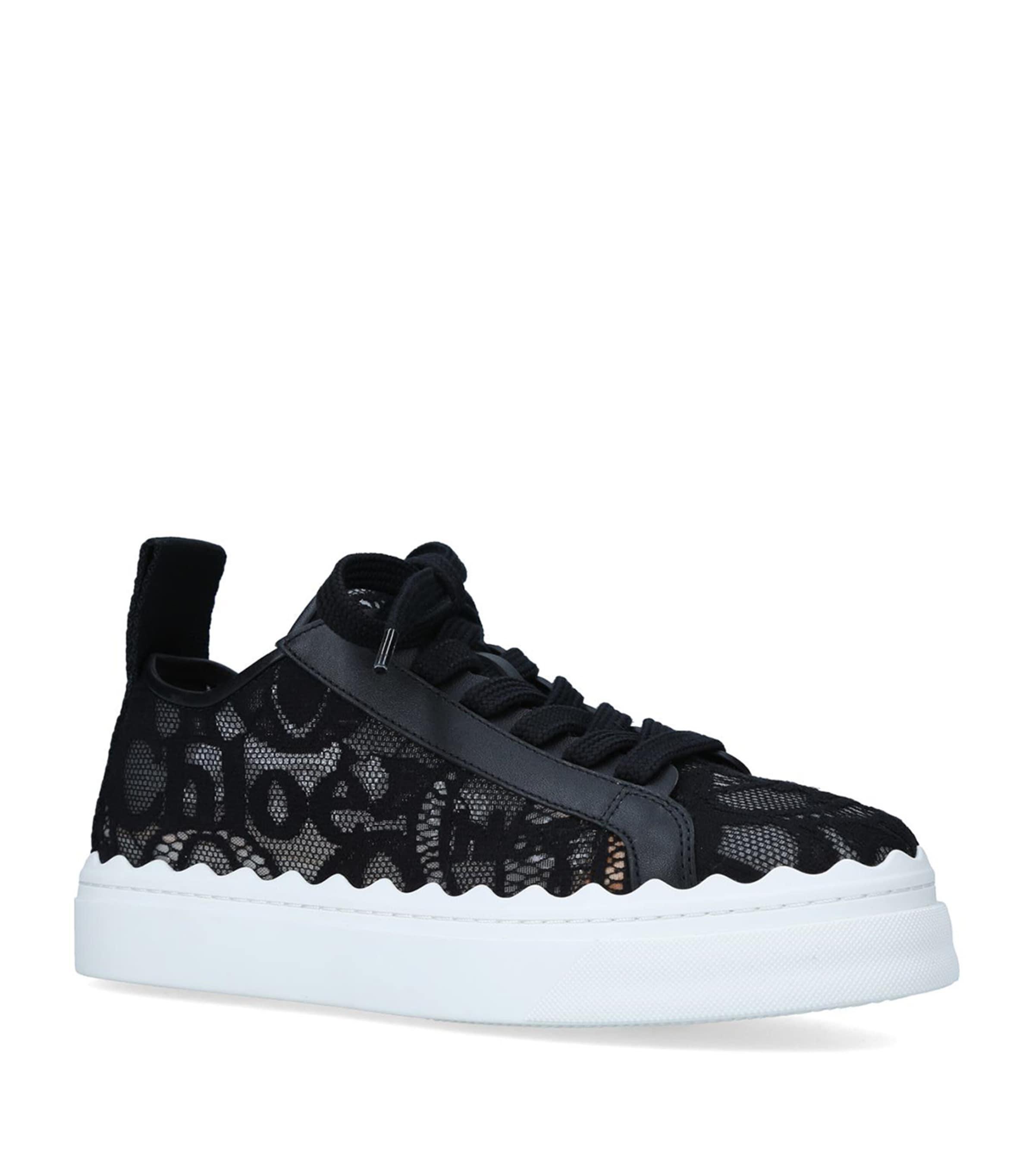 Chloé Lace Lauren Sneakers by CHLOE