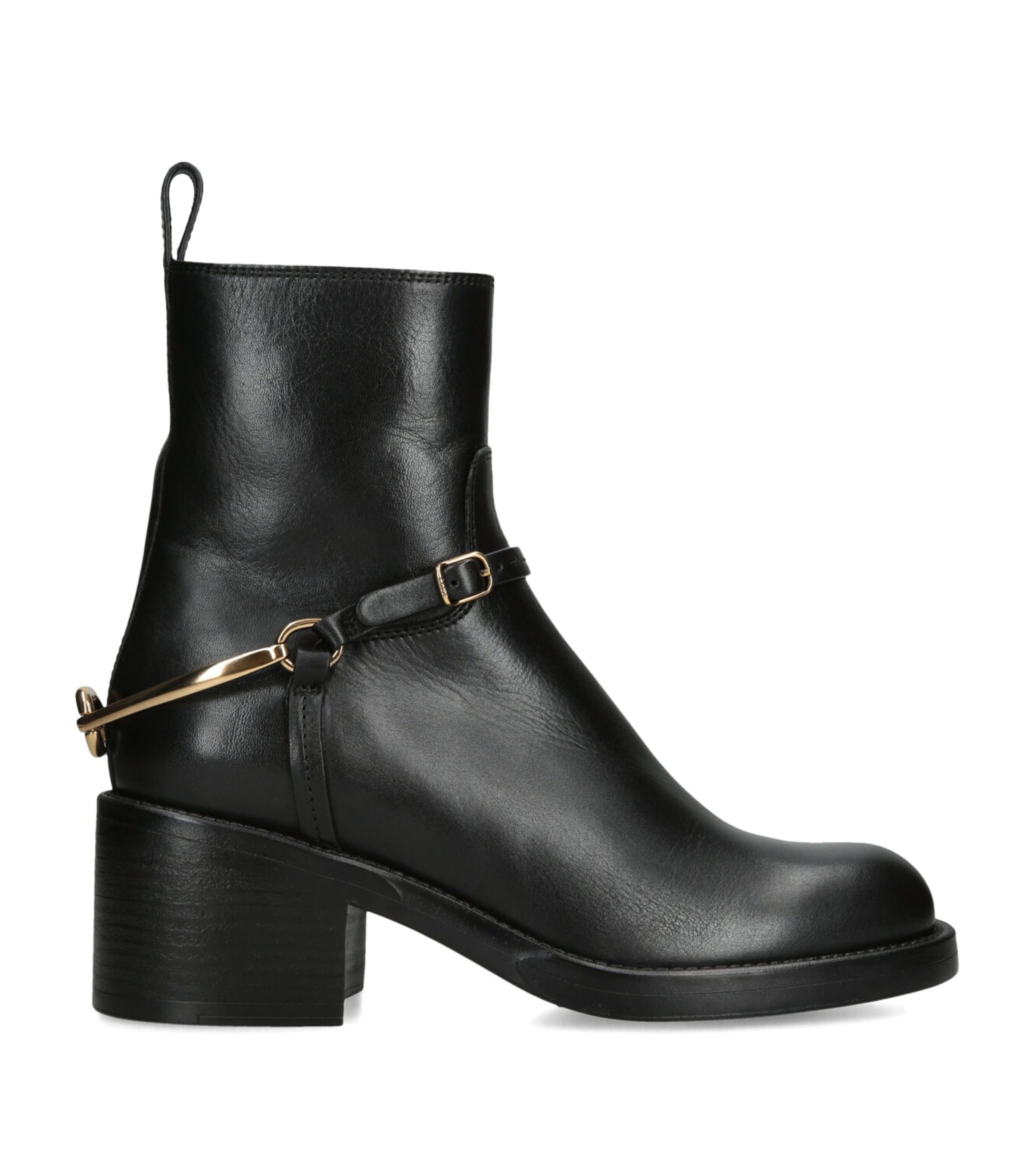 Chloé Leather Dakota Ankle Boots 70 by CHLOE