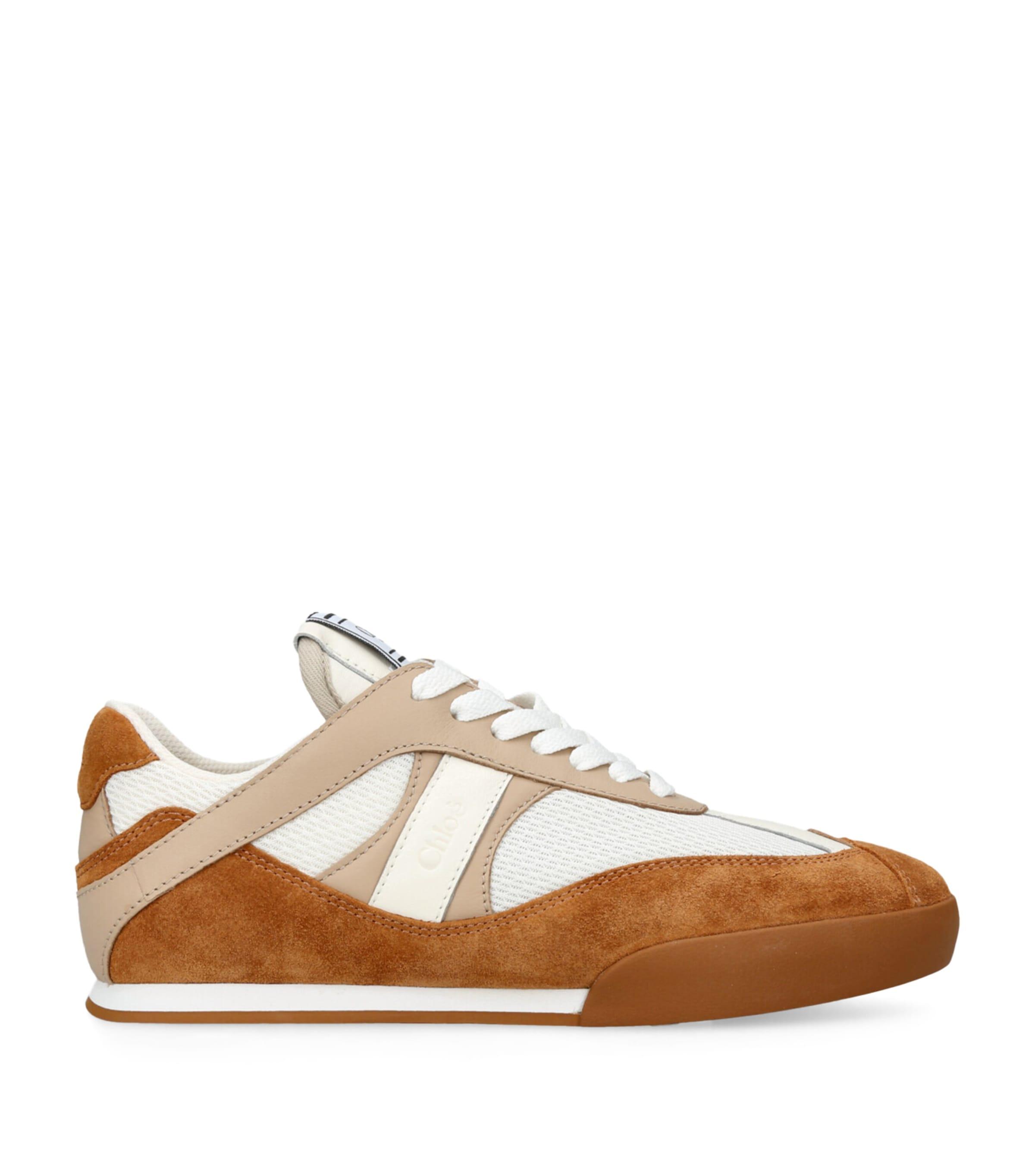 Chloé Leather Kick Low-Top Sneakers by CHLOE