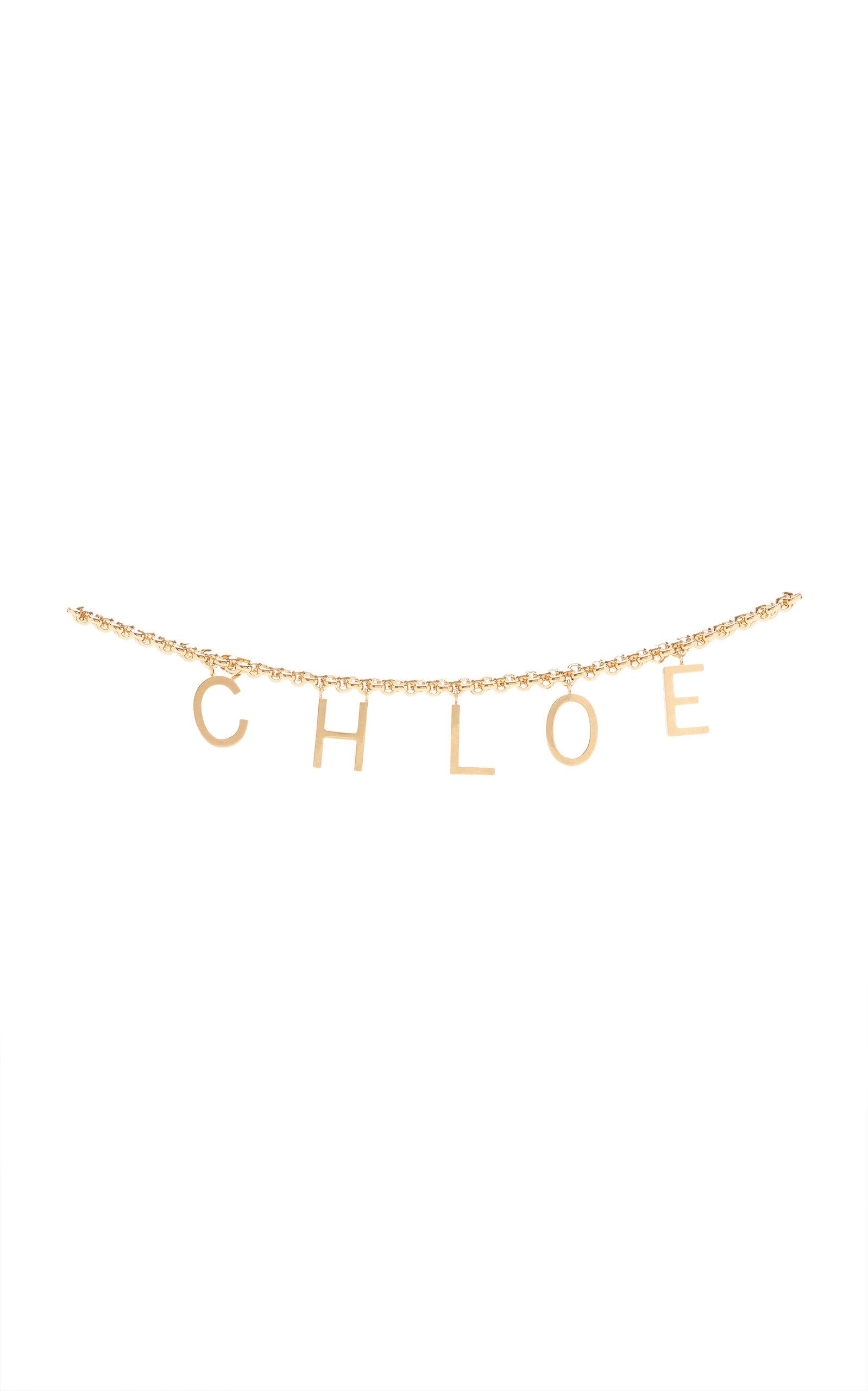 Chloé Letters Gold-Tone Chain Belt - Moda Operandi by CHLOE