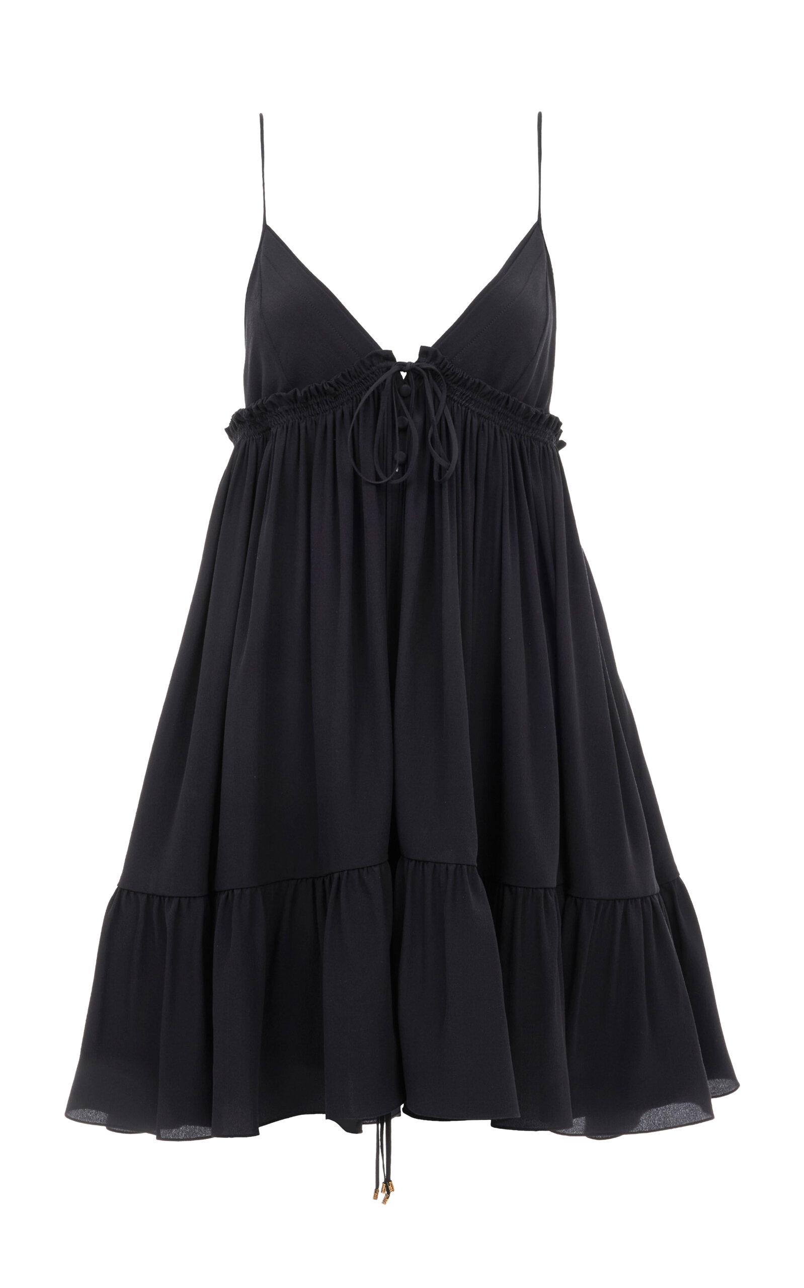 Chloé Organic Silk Crepe De Chine Mini Dress - Moda Operandi by CHLOE