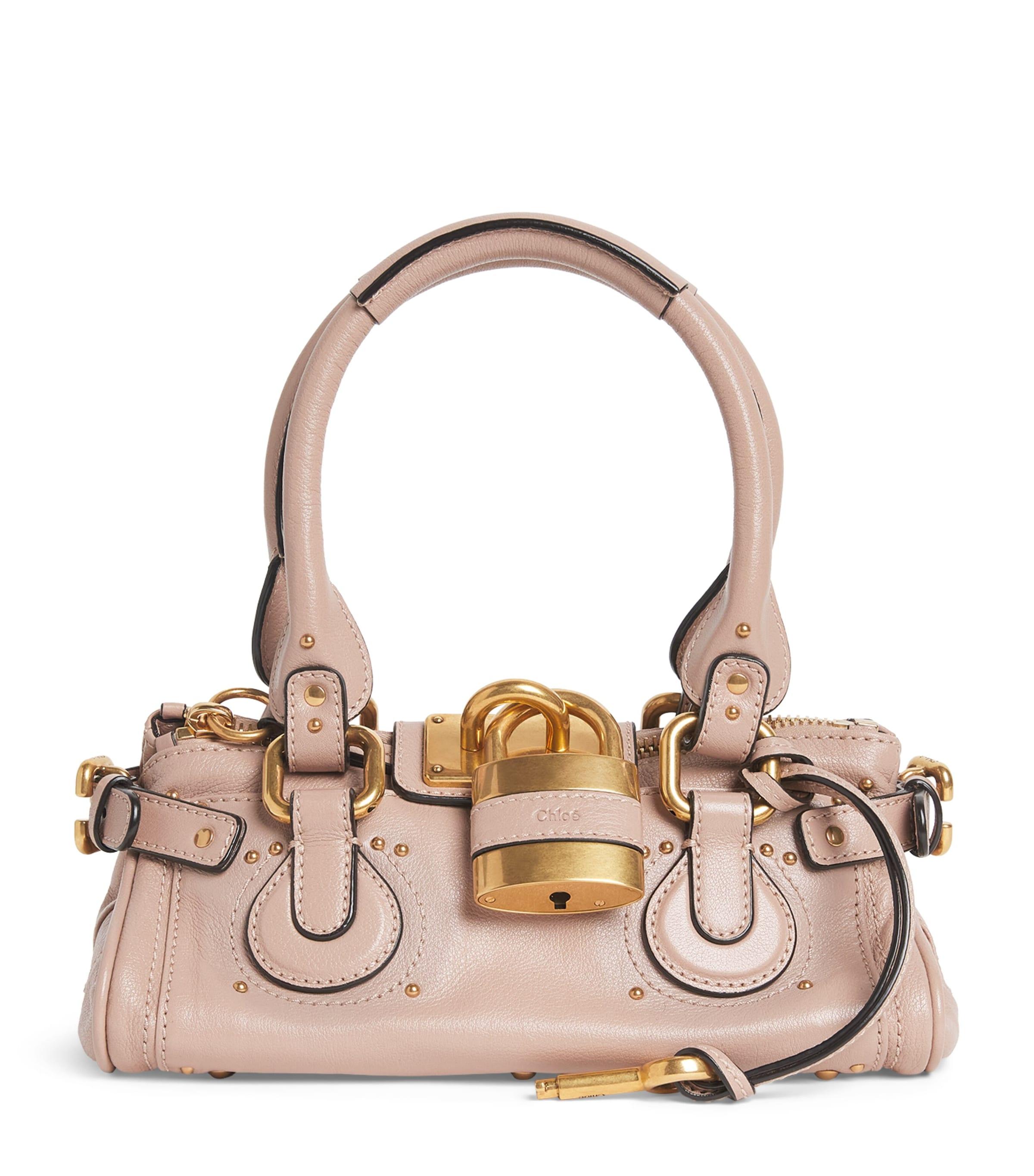 Chloé Small Leather Paddington Top-Handle Bag by CHLOE