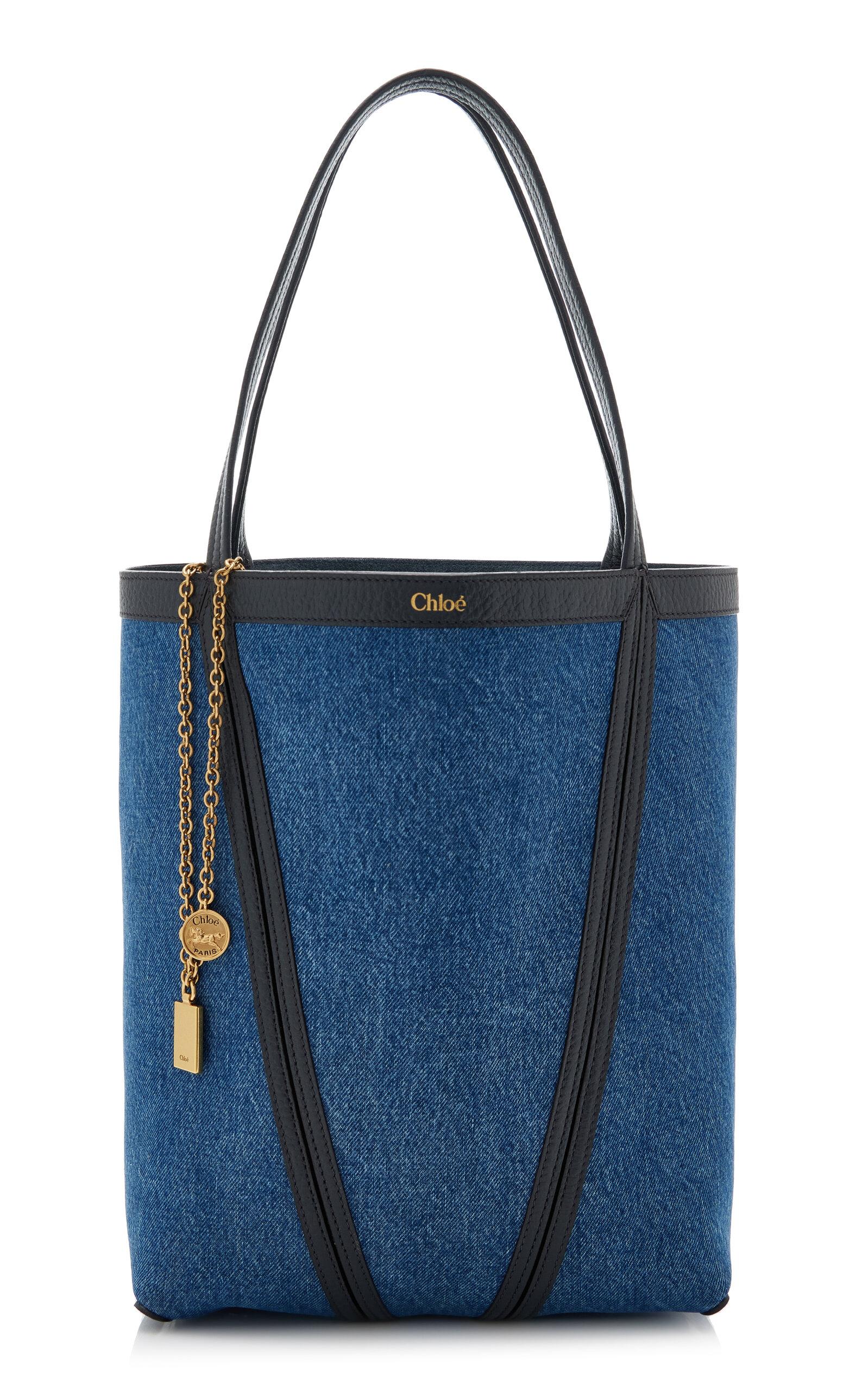 Chloé Spin Denim Tote Bag - Moda Operandi by CHLOE