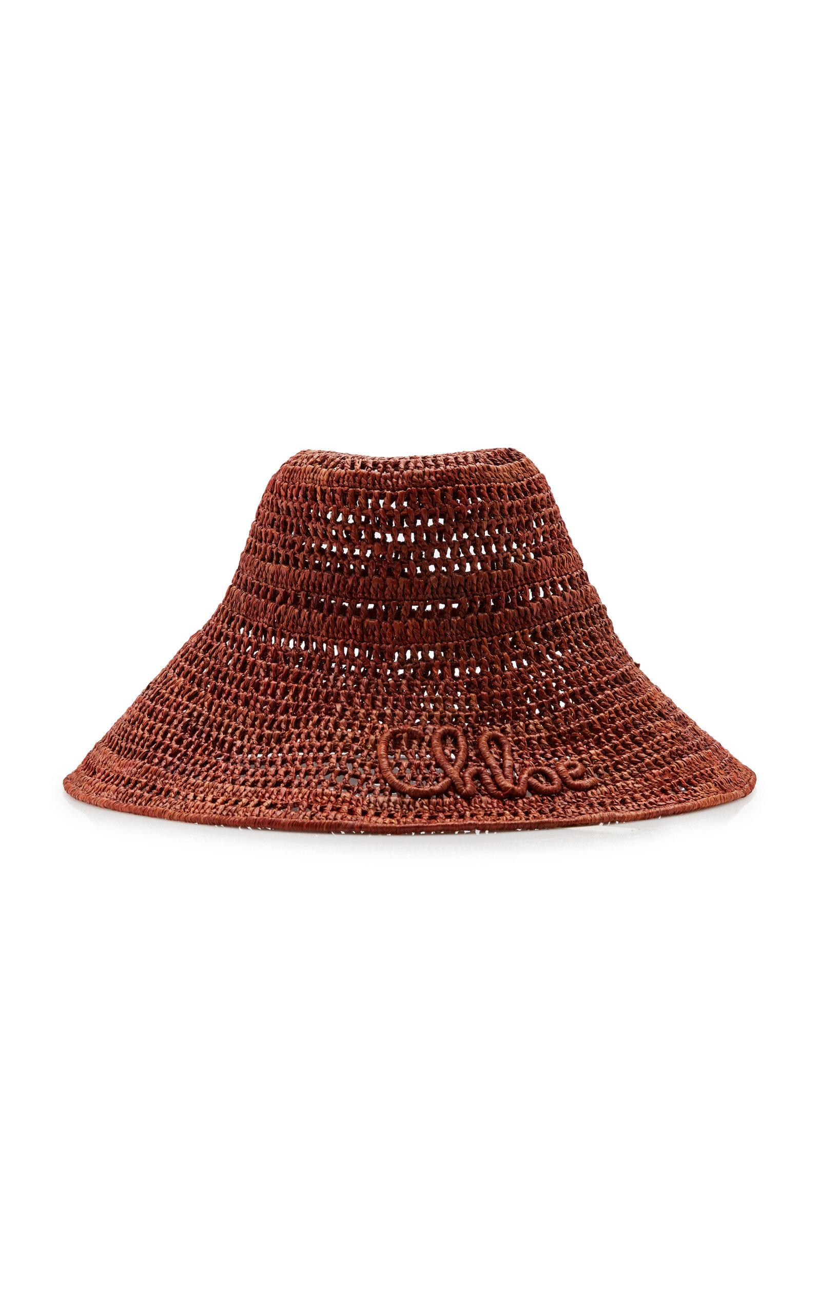 Chloé Woven Raffia Bucket Hat -oda Operandi by CHLOE