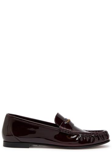 Chloé patent leather loafers by CHLOE