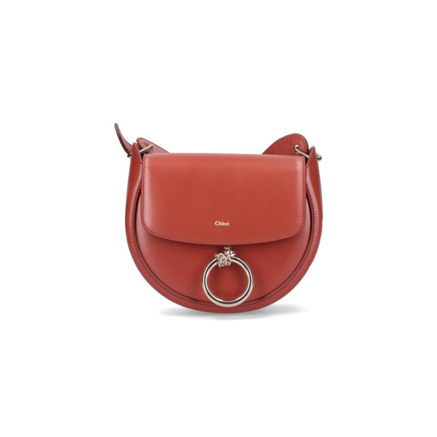 Chloe Arlene Small Ring Half-Moon Crossbody Bag by CHLOE
