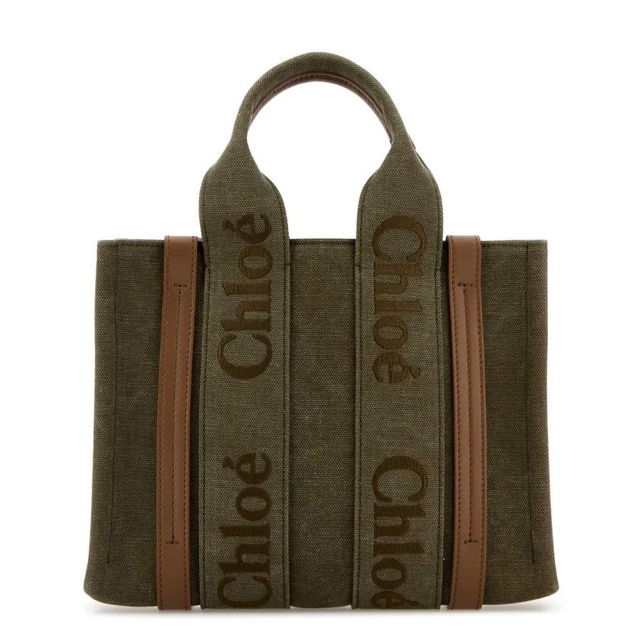 Chloe Canvas Small Woody Shopping Bag by CHLOE