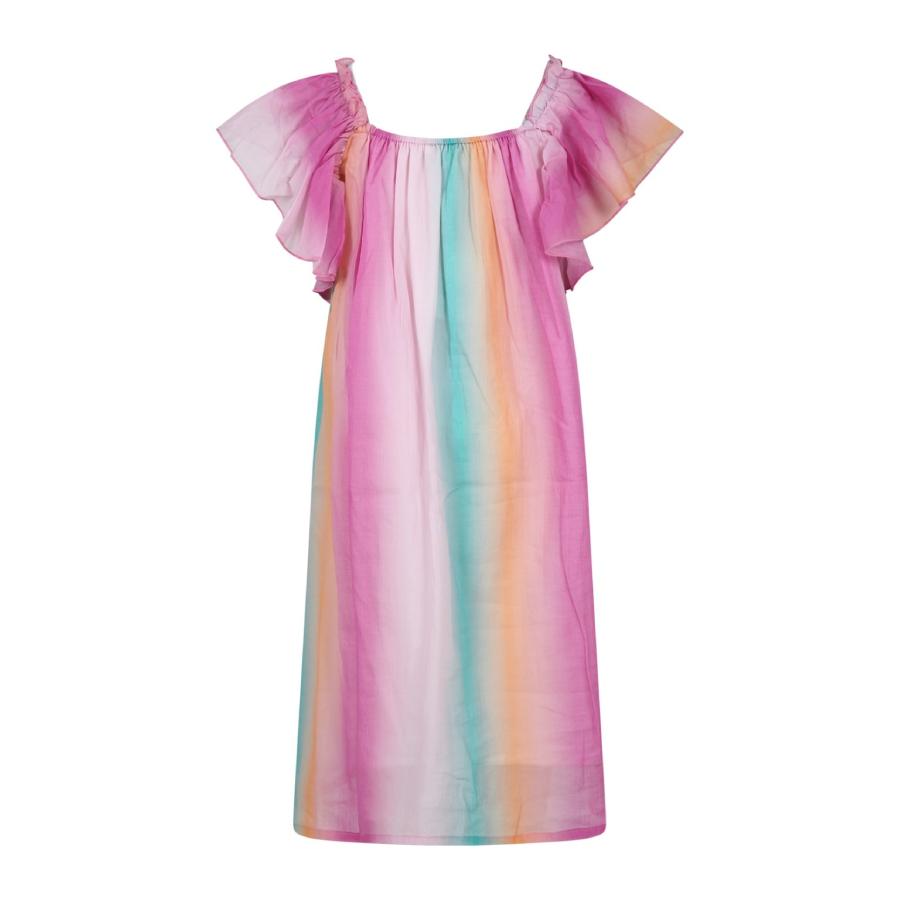 Chloe Girls Square Neck Cotton Dress by CHLOE