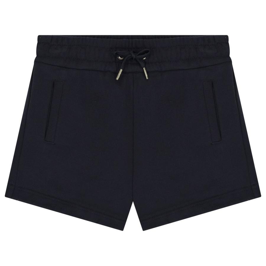 Chloe Kids Logo Embroidered Shorts by CHLOE