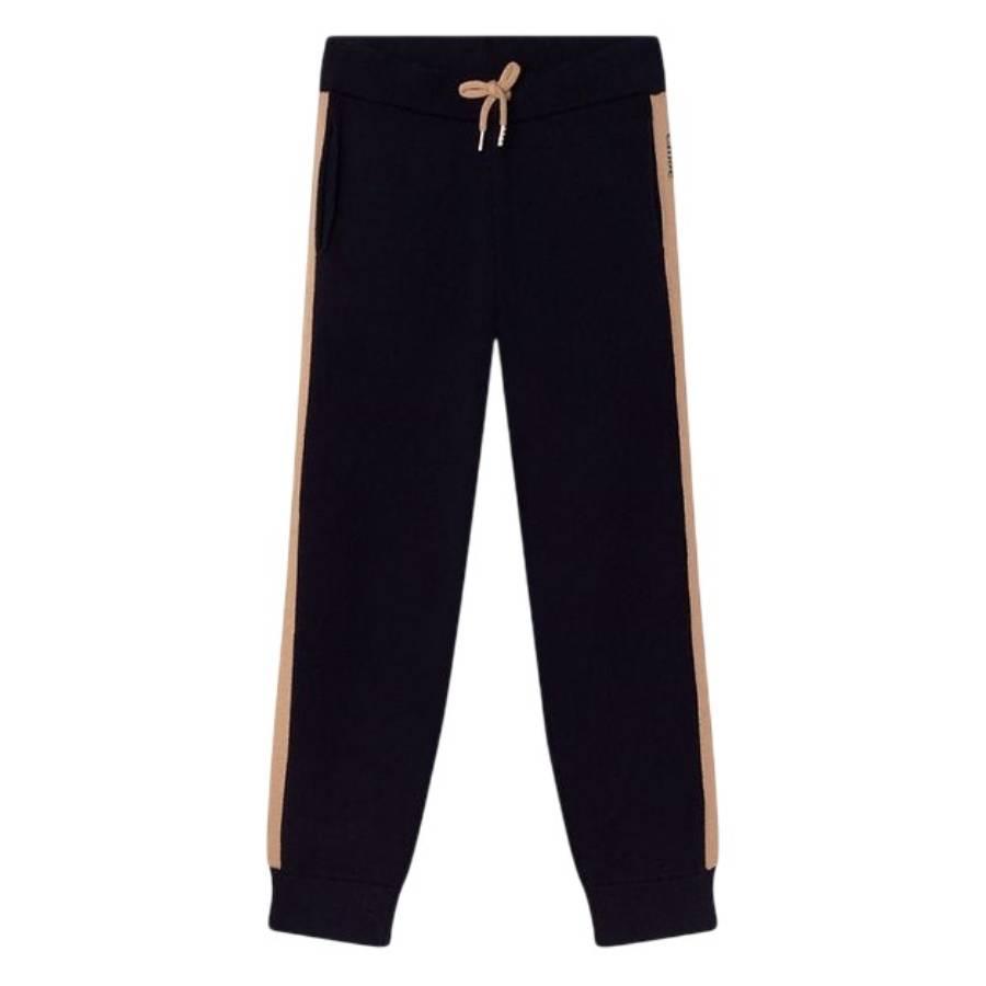 Chloe Kids Logo Tape Knitted Joggers by CHLOE