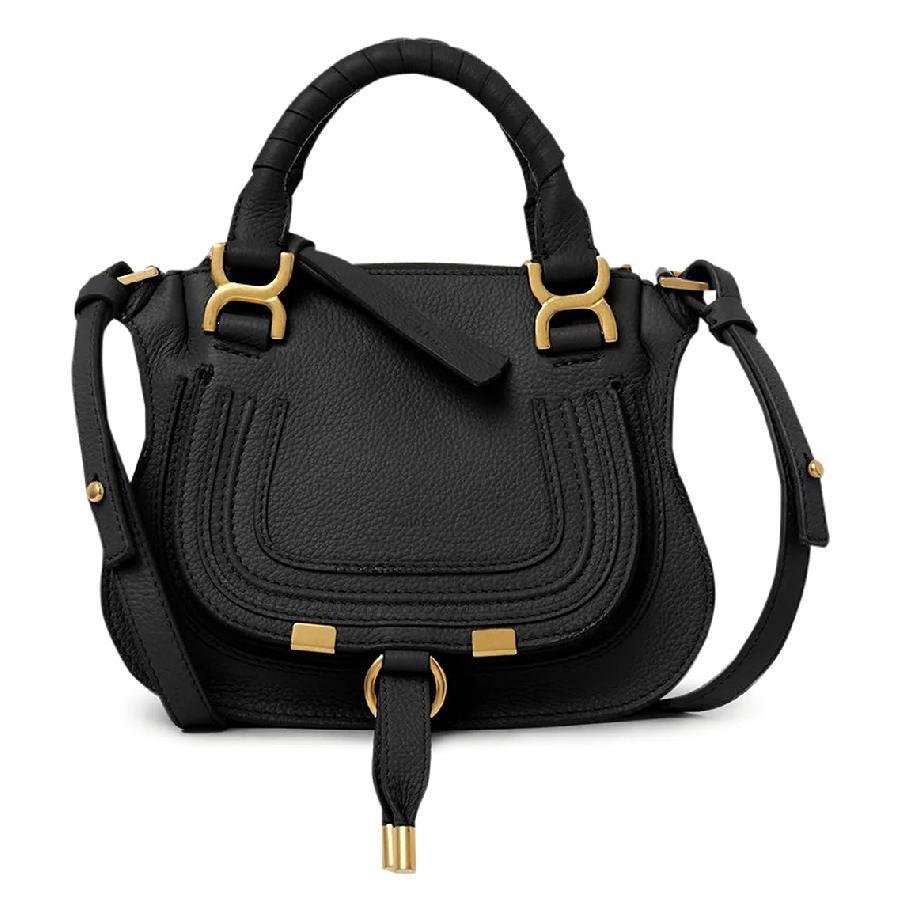 Chloe Marcie Mini Double Carry Leather Bag by CHLOE