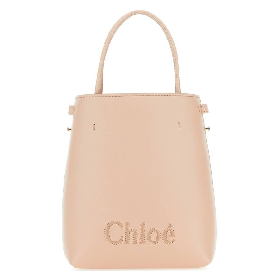 Chloe Micro Chloe Sense Leather Tote Bag by CHLOE