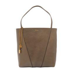 Chloe Spin grained leather tote bag by CHLOE
