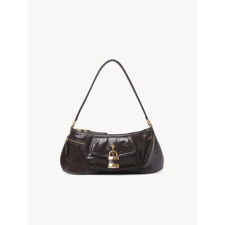Chloe The 99 Shoulder Bag In Croco-Effect Leather by CHLOE