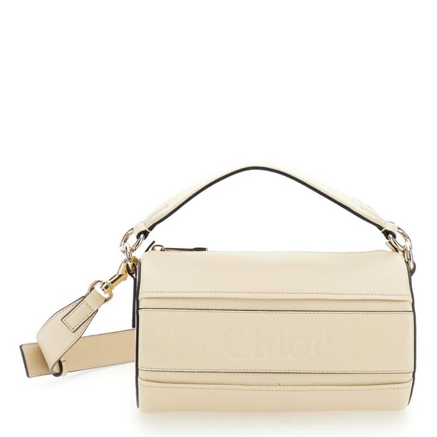 Chloe Woody Tube Shoulder Bag in Grained Calfskin by CHLOE