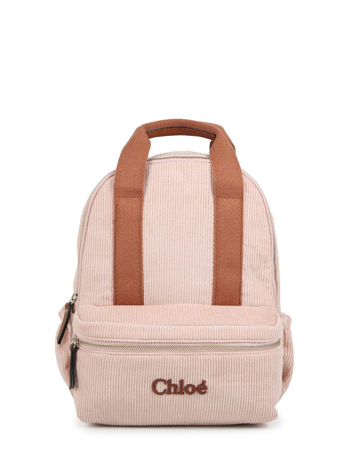 Corduroy Backpack by CHLOE