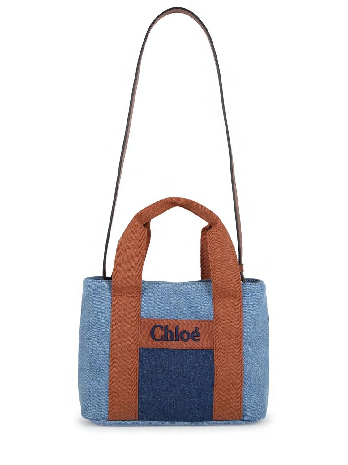 Cotton Denim Bag by CHLOE