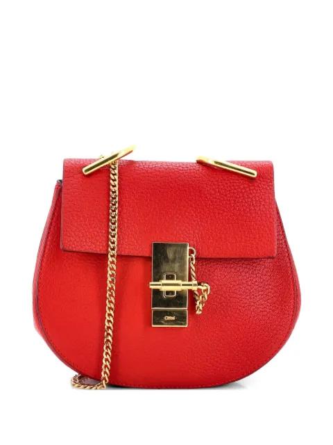 Drew Leather Mini crossbody bag by CHLOE 