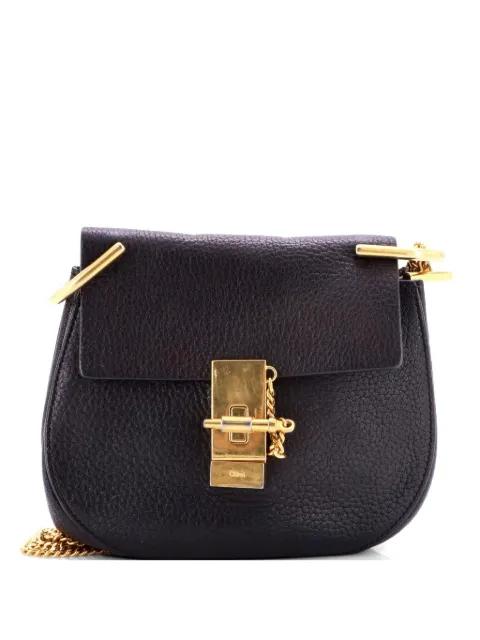 Drew Leather Mini crossbody bag by CHLOE 