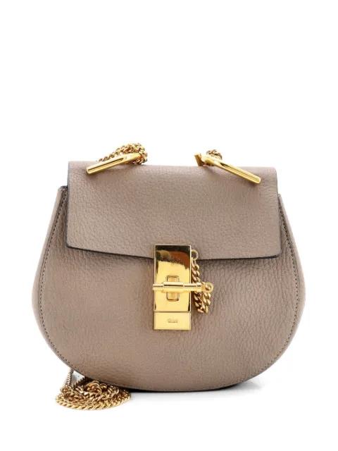 Drew Leather Mini crossbody bag by CHLOE 