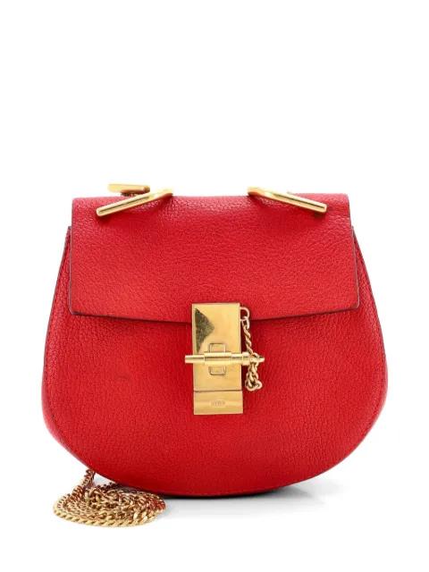 Drew Leather Mini crossbody bag by CHLOE 